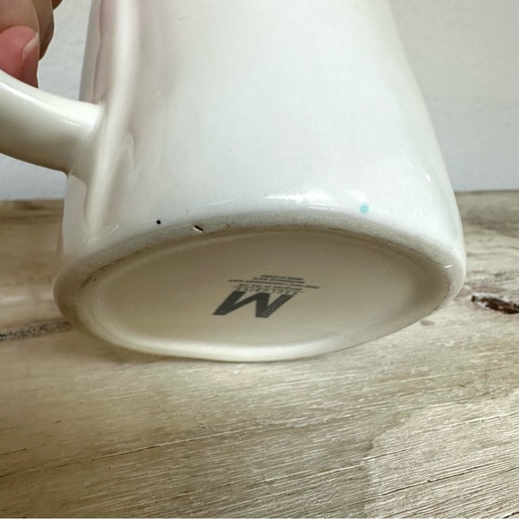 Rae Dunn Magenta Chirp Ceramic Tea Coffee Cup Mug - Picture 9 of 11